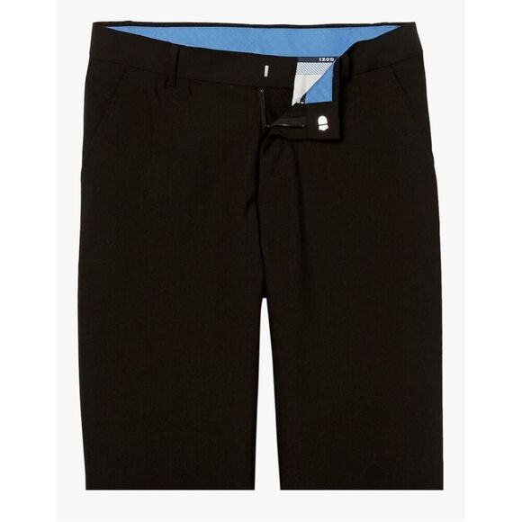 EUC Izod Black Dress Pants - Size 12 - Picture 4 of 9